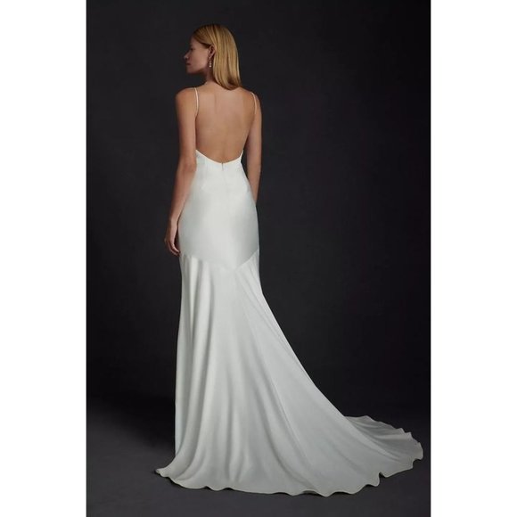 BHLDN Jenny Yoo Marnie Wedding Gown Size 12 - Picture 2 of 16